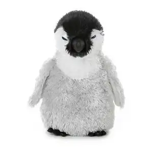 高品质说话和走路闭眼站立可爱毛绒小企鹅动物毛绒玩具