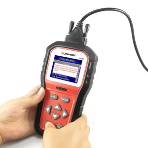 Herramienta de diagnóstico de coche KONNWEI KW860 OBD2 original con instrucciones de reparación