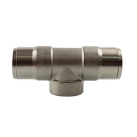 Raccord en T à connexion rapide fileté femelle G1/2 20 mm, en laiton haute pression 200 bars pour pulvérisateur FOGGER