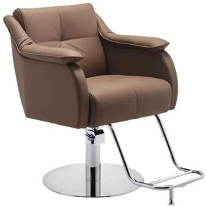 Modern European Commercial Portable Reclining <b>Barber</b> <b>Chair</b> Heavy Duty Hydraulic Pump Height Adjustable Metal Frame Gym Hotel - Product Image 1
