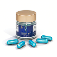 OEM ODM Capsules Maca Plus Gestion de l'énergie masculine Ginseng rouge Maca noire Vitamines B Usine de marque privée