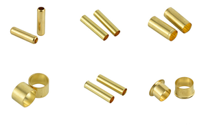 Số lượng cao sóng kim loại Brass ống/ống kích cỡ ống Brass Nuts cho điều hòa không khí - Product Image 5