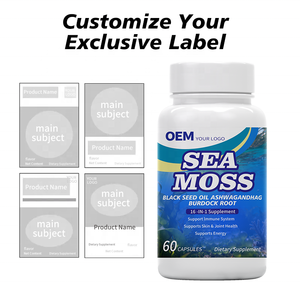 Cápsulas de Musgo Marino OEM, Soluciones de Empaque Personalizadas de Fábrica, Diseño de Etiquetas, Soporte de Marca para la Expansión de Líneas de Productos - Product Image 5