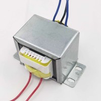 EI28 EI35 EI41 EI48 EI57 EI66 fil conducteur Transformateur de puissance AC 220V 380V à 6V 9V 12V 15V 24V 45V Transformateur audio basse fréquence