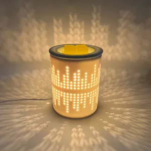 Melt Wax Cube Smelter Geur Warmer Keramische Elektrische Wax Smelt Warmer Kaars Waxen Warmer Brander