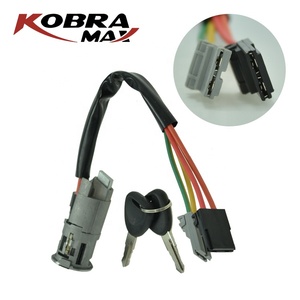 Piezas de automóviles 7701470736 8200176685 <span class=keywords><strong>para</strong></span> <span class=keywords><strong>RENAULT</strong></span>, cerradura de encendido, cilindro, llaves, interruptor de arranque - Product Image 2