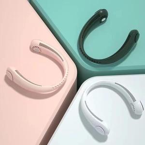 พัดลมคล้องคอแบบพกพาไร้ใบพัด ยี่ห้อ IStapromo ชาร์จผ่าน USB พัดลมมินิแบบไร้ใบพัด พัดลมคล้องคอแบบพกพา - Product Image 6