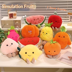 Lindos Muñecos de Peluche de Frutas Simuladas Transfronterizos, Adorno de Puesto de Frutas Múltiples con Temática de Plantas para Hermanos - Product Image 4