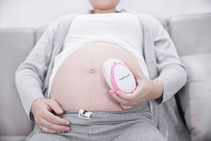 Angelsounds JPD-100S Mini Harga Murah Monitor Detak Jantung Bayi <span class=keywords><strong>Ultrasound</strong></span> 3.0Mhz <span class=keywords><strong>Doppler</strong></span> Janin - Product Image 3