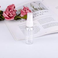 Bouteilles de pulvérisation 30ml 1oz clair vide fine brume plastique mini bouteille de voyage ensemble petits contenants de liquide rechargeables