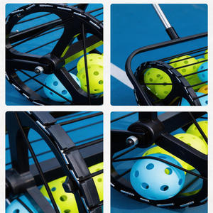 ที่เก็บลูกพิคเคิลบอลแบบยืดหดได้ พกพาสะดวก ไม่ต้องงอ ท่อเก็บลูกพิคเคิลบอล สำหรับฝึกซ้อมเทนนิสและพิคเคิลบอล ทำจากอลูมิเนียมอัลลอย ปรับความยาวได้ - Product Image 6