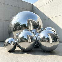 Ballons miroir gonflables en PVC de grande taille pour la publicité, la décoration de festivals, les événements sportifs et le divertissement
