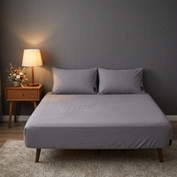 Drap de lit conducteur pour la récupération nocturne, 90% coton Pima, 10% fibre d'argent