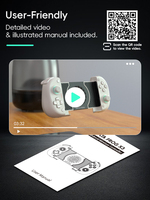 Manette DATA FROG X3 pour PUBG Mobile, manette de jeu avec joystick et gâchettes à effet Hall, manette de jeu Android