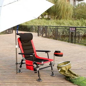Rod Holder Folding Chairs For Fishing Portable Stool Chair Fishing