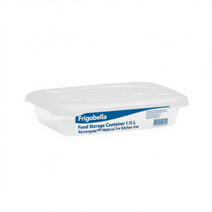 Conteneur de stockage alimentaire Frigobella 1,15 L rectangulaire en PP pour la cuisine, récipients de préparation alimentaire - Product Image 3