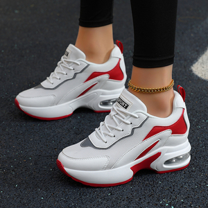 Nuove <span class=keywords><strong>Scarpe</strong></span> <span class=keywords><strong>Sportive</strong></span> Casual da Donna 2026 Leggere e Traspiranti <span class=keywords><strong>con</strong></span> Lacci e <span class=keywords><strong>Tacco</strong></span> <span class=keywords><strong>Interno</strong></span> Rialzato - Product Image 3