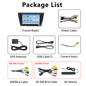 Lecteur multimédia Android 2 Din 10 pouces 8+256 Go pour Dongfeng Fengguang Glory 580 WiFi 4G Carplay Autoradio GPS Radio - Product Image 2