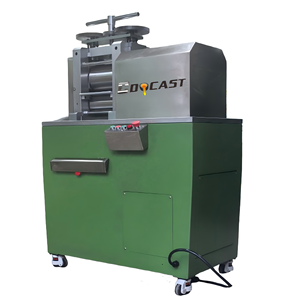 10P Placa de oro eléctrica que hace rodillos de joyería Máquina de laminación de chapa para línea de acuñación de monedas - Product Image 3