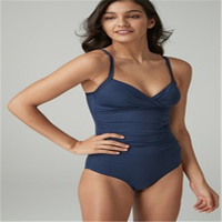 Maillot de bain une pièce pour femme, imprimé floral, avec fermeture éclair, style bikini, tendance et sexy
