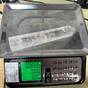 Kích thước lớn tự nhiên khắc Chất lượng cao tinh thể điểm rõ ràng thạch anh tháp - Product Image 5