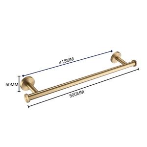 Hongdecプレミアムシングルタオルバーラックステンレス钢壁取り付けタオルラック - Product Image 5