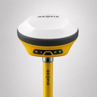 Penerima GNSS RTK C202 1408 Kanal, Kalibrasi Bebas, Kompensasi Kemiringan, Perangkat Survei untuk Pemetaan Kadastral