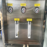 Prix d'usine, machine de purification d'eau en acier inoxydable de 1000 litres par heure, pompe, système de purification d'eau par osmose inverse
