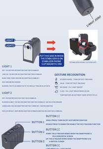 <span class=keywords><strong>Estabilizador</strong></span> <span class=keywords><strong>de</strong></span> cardán portátil 2025 <span class=keywords><strong>de</strong></span> última generación con seguimiento por IA, antivibración <span class=keywords><strong>de</strong></span> 3 ejes, varilla <span class=keywords><strong>de</strong></span> extensión integrada, trípode inalámbrico ligero para - Product Image 6