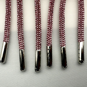 Cordon en strass de cristal de 6 mm de diamètre, 136 cm (53,5 pouces), directement de l'usine, pour sweats à capuche, chapeaux et sacs - Product Image 5