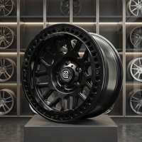 Jantes en alliage d'aluminium forgé GUDE T6061 neuves, design concave noir 20 mm ET, tout-terrain E30/E90 Mercedes W305 FL5-17-22 pouces, garantie à vie