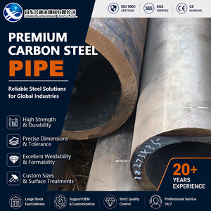 ท่อเหล็กคาร์บอน A283 Gr.C API 5L Gr.B รีดเย็น ขนาด 33.4 มม. ยาว 6 ม. มาตรฐาน EN 10216-1 สำหรับงานก่อสร้างที่ต้องการความทนทาน - Product Image 1