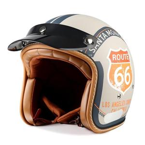 <span class=keywords><strong>Casco</strong></span> de Motocicleta Vintage en Oferta, Certificado 3C, Transpirable, Universal para las Cuatro Estaciones, para Hombres y Mujeres, para Uso Diario - Product Image 3