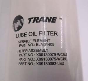 Filtros de Aceite de Repuesto para Refrigeración de Marca ELM01405 (X09130076) Gris Acero RTHD/RTHC Refrigerador de Tornillo Compresor <span class=keywords><strong>CHHC</strong></span>/CHHN - Product Image 6