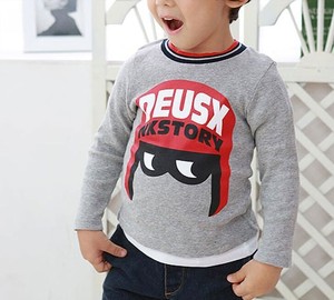 T-shirt pour enfants décontracté et épais, vente en gros chinoise 2016, pas cher - Product Image 2
