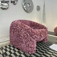 Nouvelle arrivée, chaise à pétales Moooi Designer - Canapé lounge simple chic, luxueux, élégant et confortable pour un salon moderne