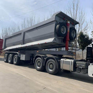 Semirremolque Volquete de 3 Ejes de Diseño Superior, Semirremolque Volquete de 60 Toneladas para Transporte de Construcción en África - Product Image 1