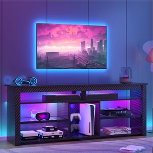 Ensemble de meubles TV contemporains en bois SENYU, design de meuble TV en MDF - Product Image 6