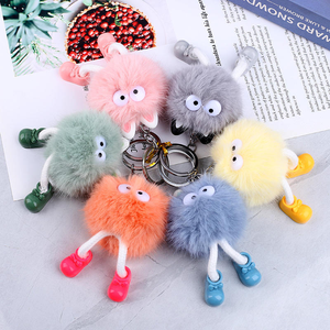 Porte-clés mignon en peluche elfe anime pour femme, breloque de sac à dos tendance, accessoires, pompon de voiture, cadeau pour les amoureux, bijoux - Product Image 3