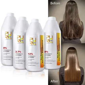 Wholesale Best Pure Keratin Treatment Organic Professional Brazilian Keratin Smoothing Hair Treatment Straightening Cream 1000ml