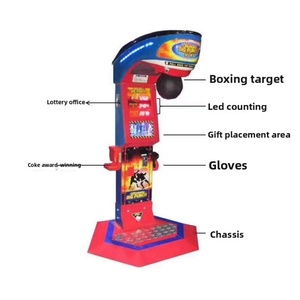 Console de Jeu à Monnayeur Hercules Boxing Force Cola Dragon pour Adultes, Équipement de Divertissement Urbain, Jeu de Combat Box King - Product Image 2