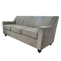 Canapé d'angle de luxe sur mesure de haute qualité pour hall d'hôtel, ensemble de 3 places, vente en gros d'usine