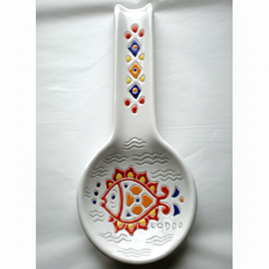 Poggiaoggetti in Silicone con Base in metallo porta cucchiaio da cucina e fermagli - Product Image 1