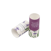 Tubo de Papel para Botellas de Perfume, Cilindro de Primera Calidad con Borde Enrollado, Empaque Personalizado con Logotipo para Marcas de Fragancias