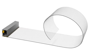 Film LED transparent flexible ultra-fin et léger P8, écrans LED transparents flexibles autocollants pour fenêtre en verre, mur - Product Image 4