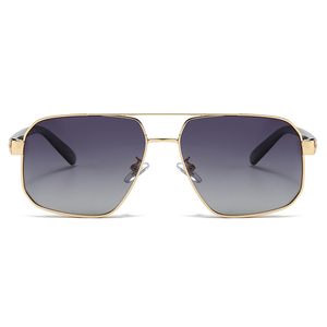 Unisex Fashion Square TAC Polarized UV400 <b>Driving</b> Sunglasses with Custom Logo (Copper Frame 10 Colors Available) - Product Image 2