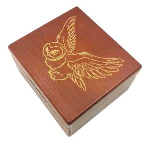 Boîte à musique <span class=keywords><strong>Harry</strong></span> <span class=keywords><strong>Potter</strong></span> en bois massif, à remonter, avec mouvement Sankyo, cadeaux de Noël, d'anniversaire et souvenirs - Product Image 3