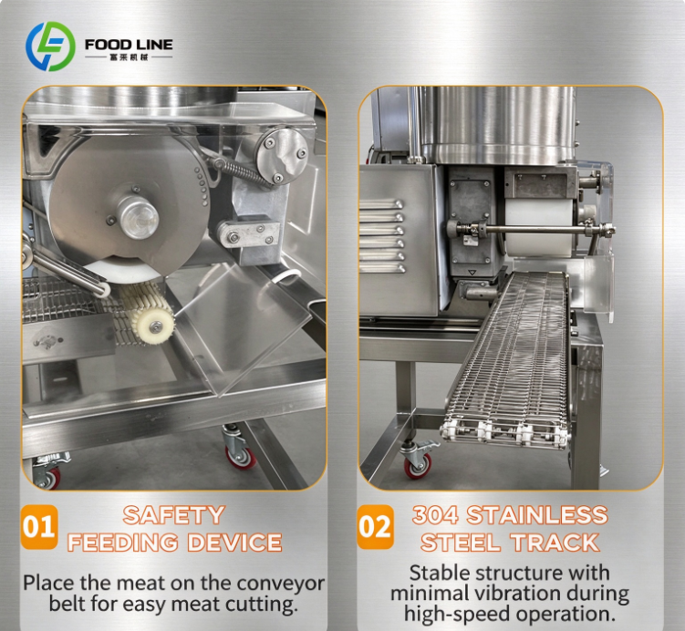 Burger Press Machine Frozen Patty Machine Multi-shape Patty Machine ...