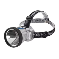 Phare de travail réglable pour l'extérieur Phare de travail rechargeable par USB Imperméable et léger pour le camping et les sports d'extérieur