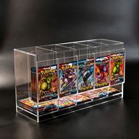 Étui de présentation personnalisé en acrylique pour les magasins de cartes